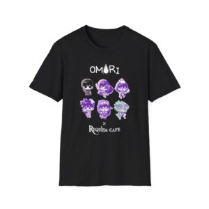 Omori x Requiem Cafe Unisex Softstyle T-Shirt