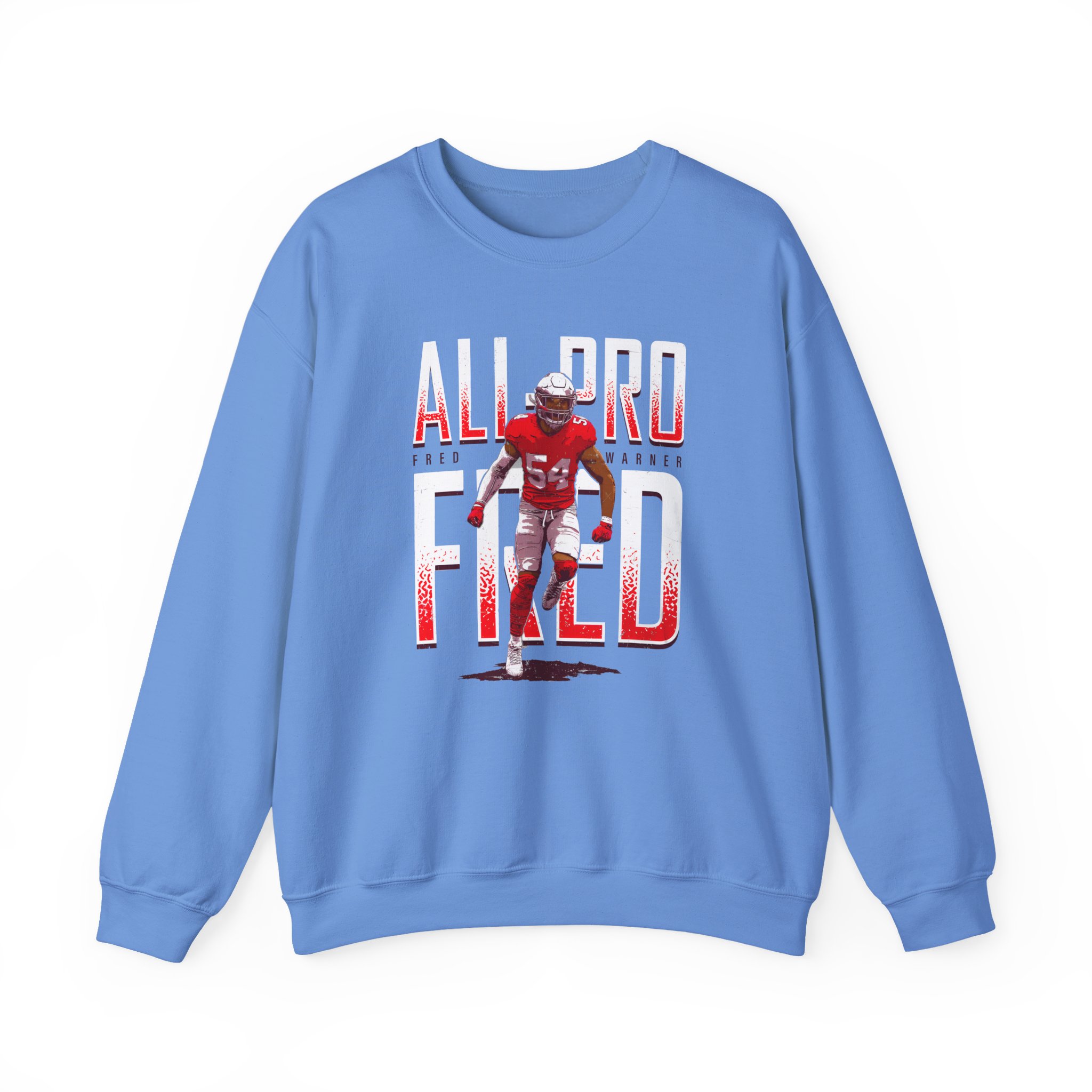 Fred Warner All Pro Fred Unisex Heavy Blend™ Crewneck Sweatshirt - Image 5