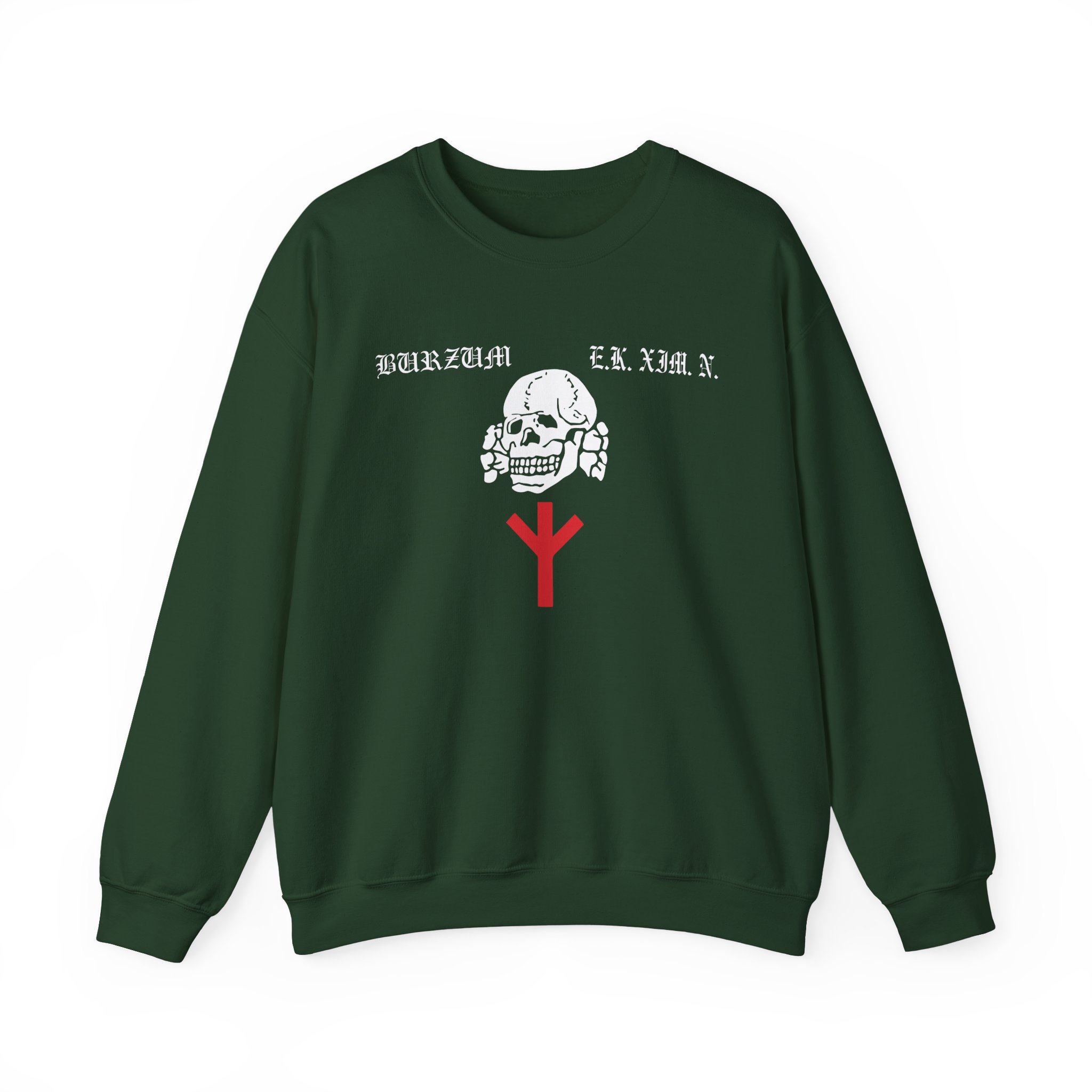 Burzum Support Your Local Einsatz Kommando Unisex Heavy Blend™ Crewneck Sweatshirt - Image 7