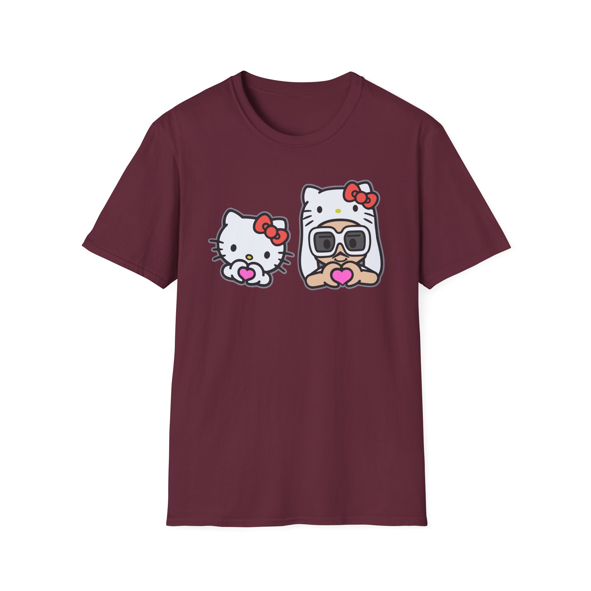 Bruno Mars X Hello Kitty Unisex Softstyle T-Shirt - Image 7