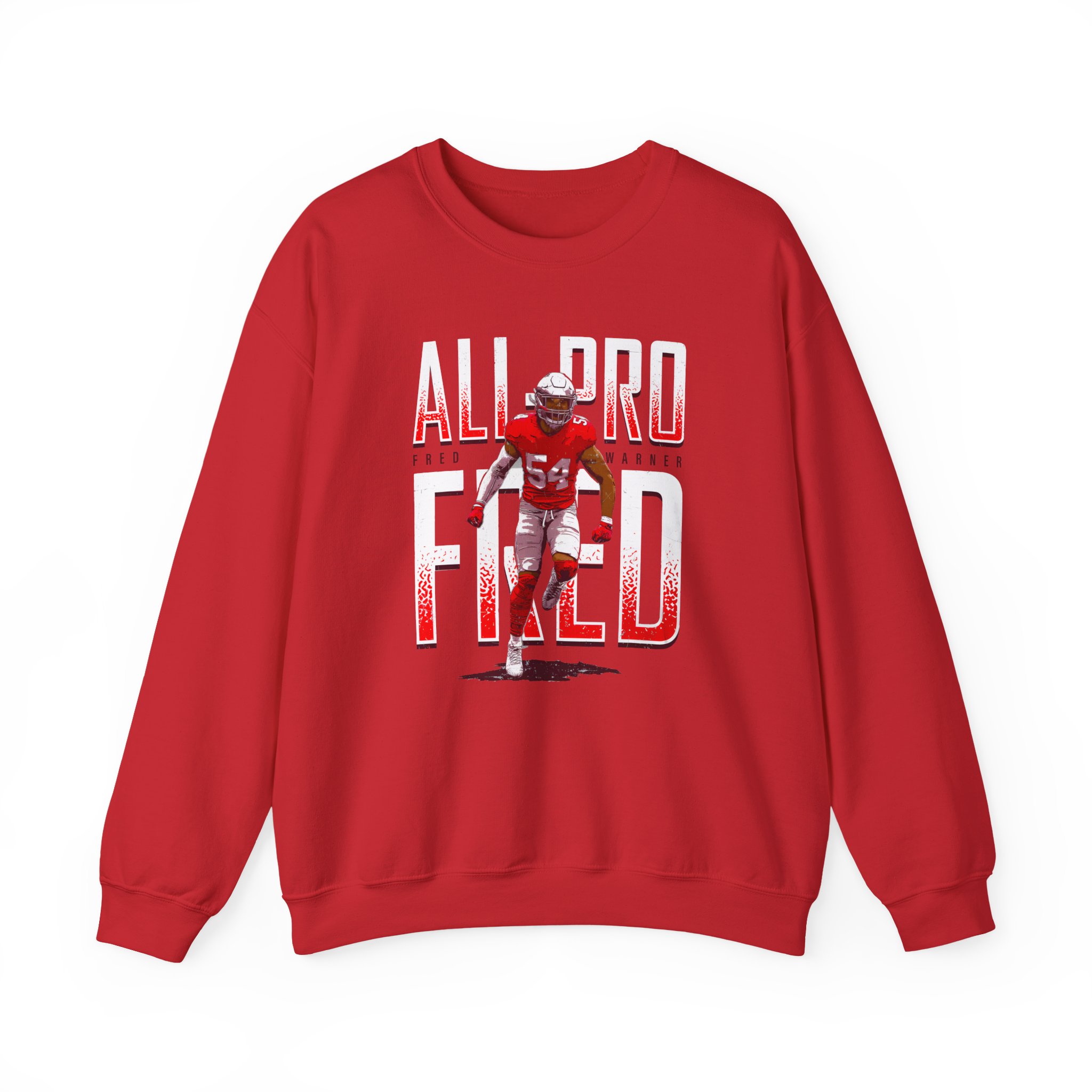 Fred Warner All Pro Fred Unisex Heavy Blend™ Crewneck Sweatshirt - Image 9