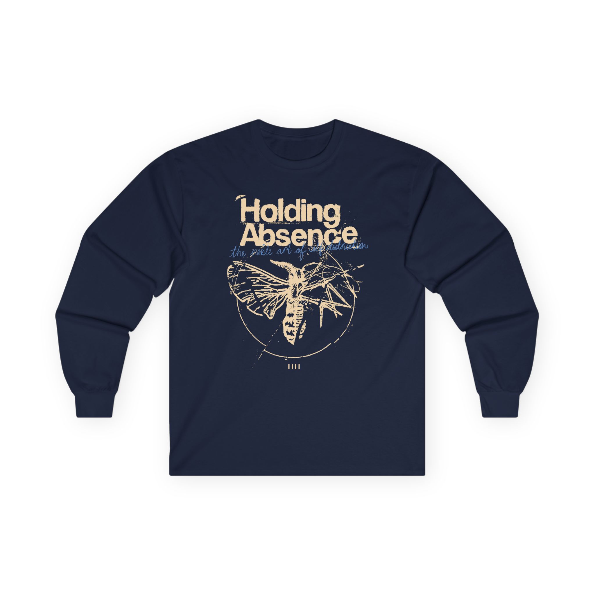 Holding Absence HA Kintsugi Moth Unisex Ultra Cotton Long Sleeve Tee - Image 9