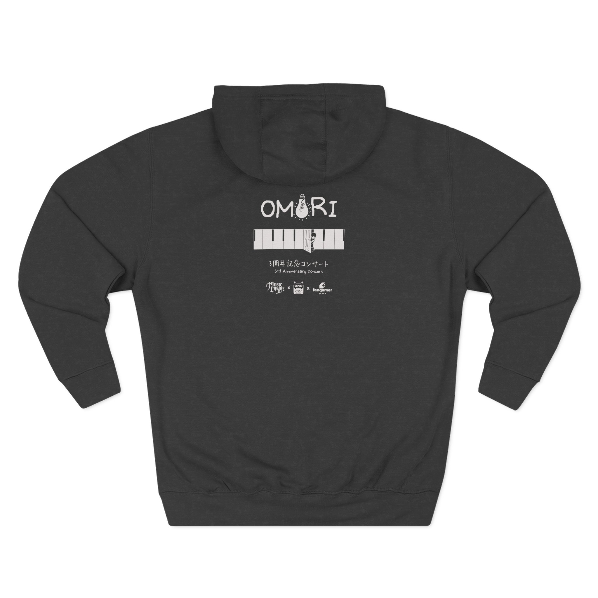 Omori 3rd Anniversary Concert Three-Panel Fleece Hoodie - Image 4