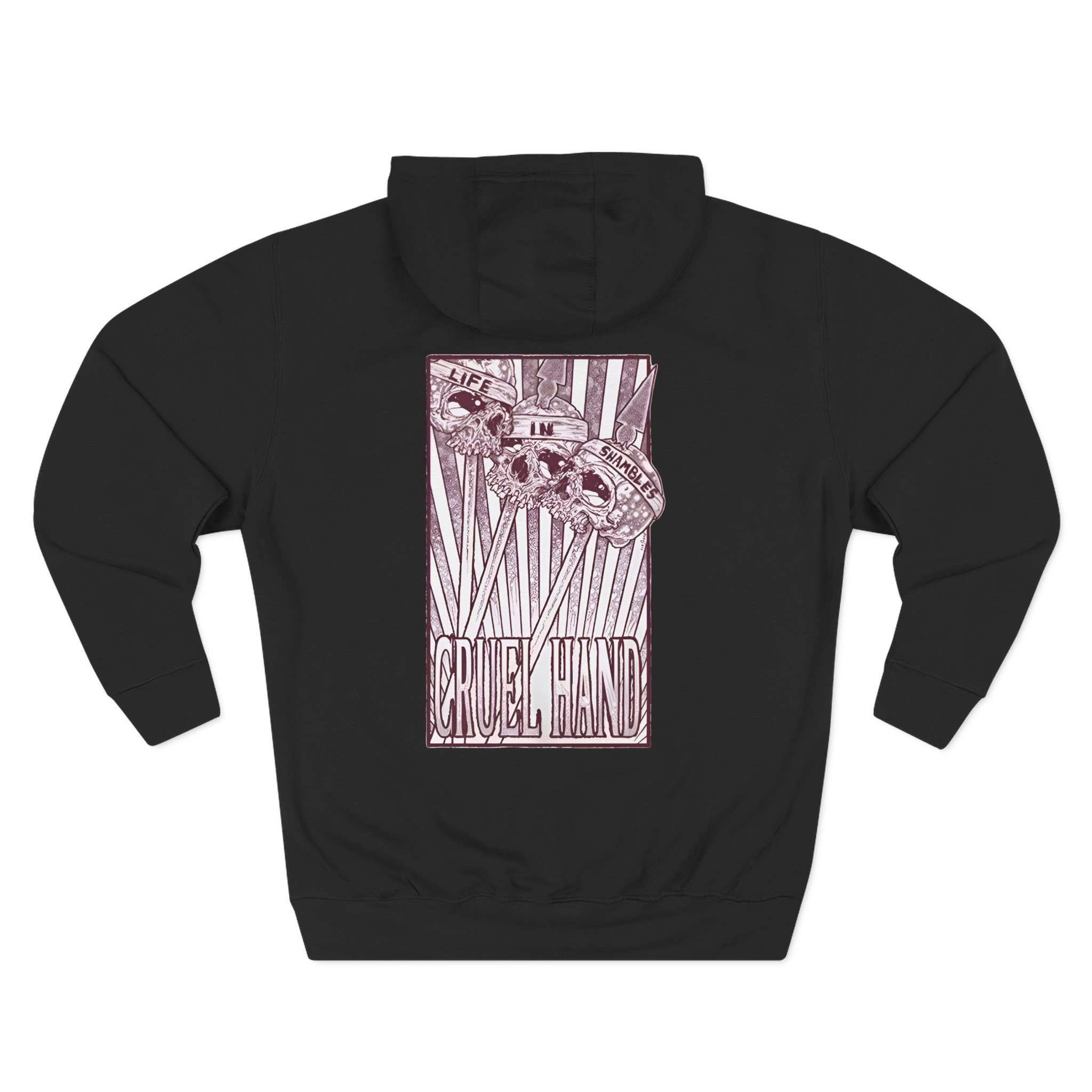 Cruel Hand Shambles Three-Panel Fleece Hoodie - Image 2