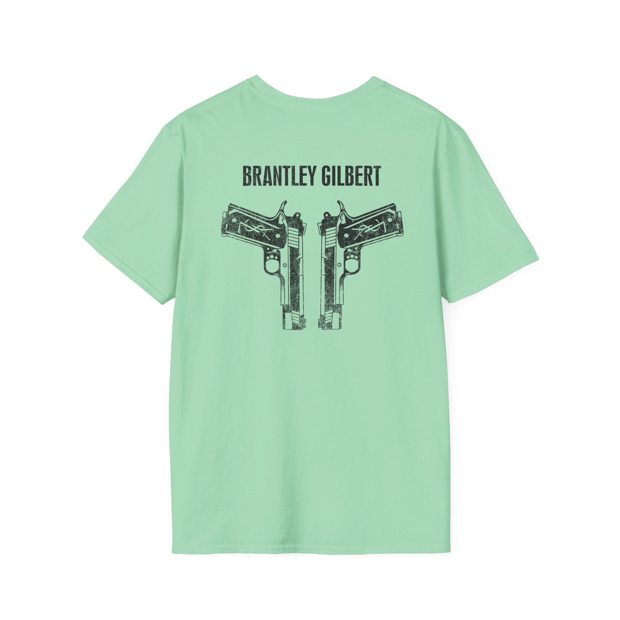 Brantley Gilbert Tattoos Unisex Softstyle T-Shirt - Image 16