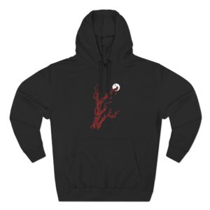 Omori Red Hands Three-Panel Fleece Hoodie