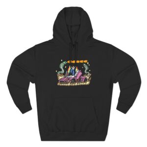 BE Car Three-Panel Fleece Hoodie