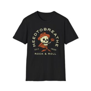 Needtobreathe Skull Unisex Softstyle T-Shirt