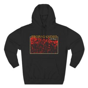 Propagandhi At Peace Album Three-Panel Fleece Hoodie