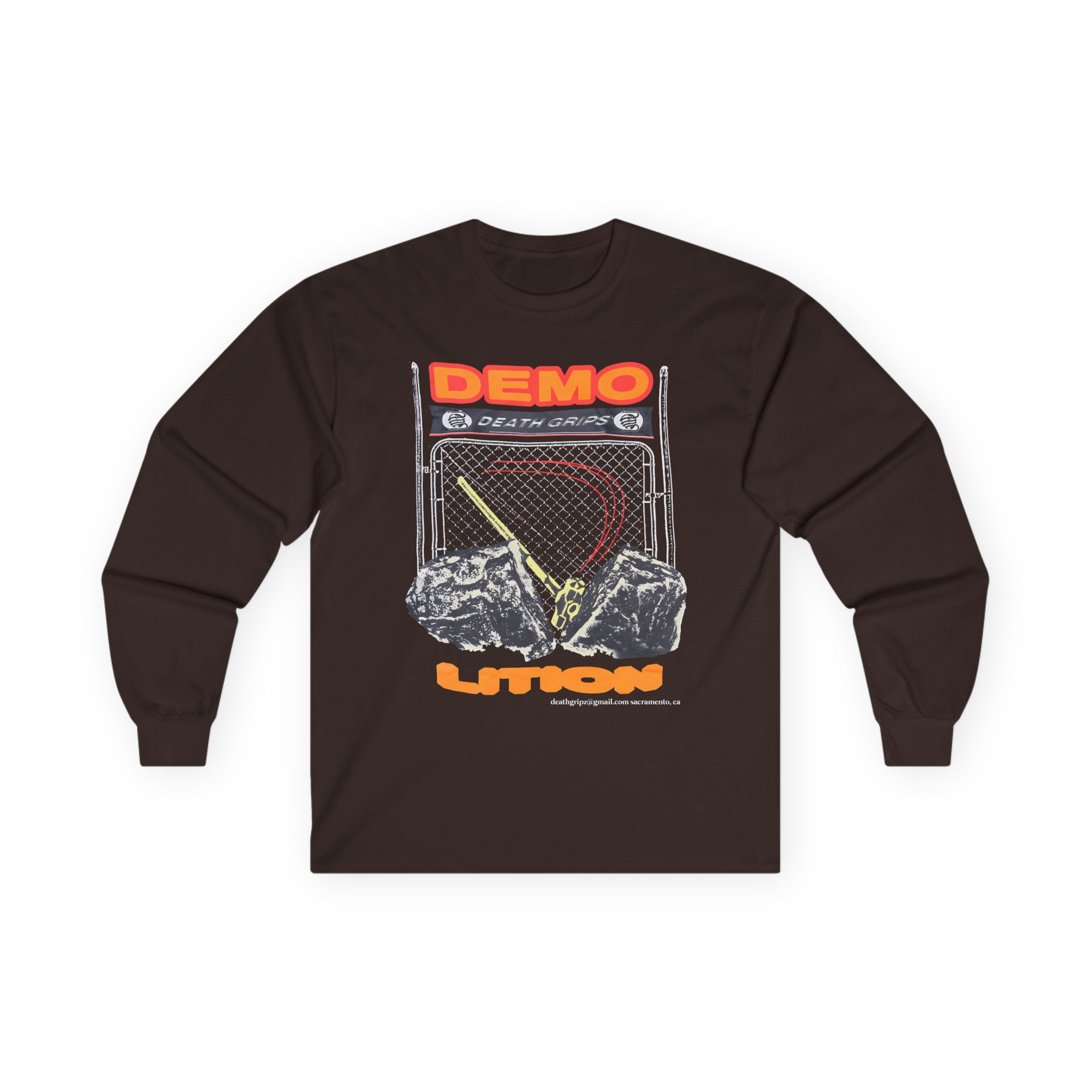 Death Grips Demolition Unisex Ultra Cotton Long Sleeve Tee - Image 5