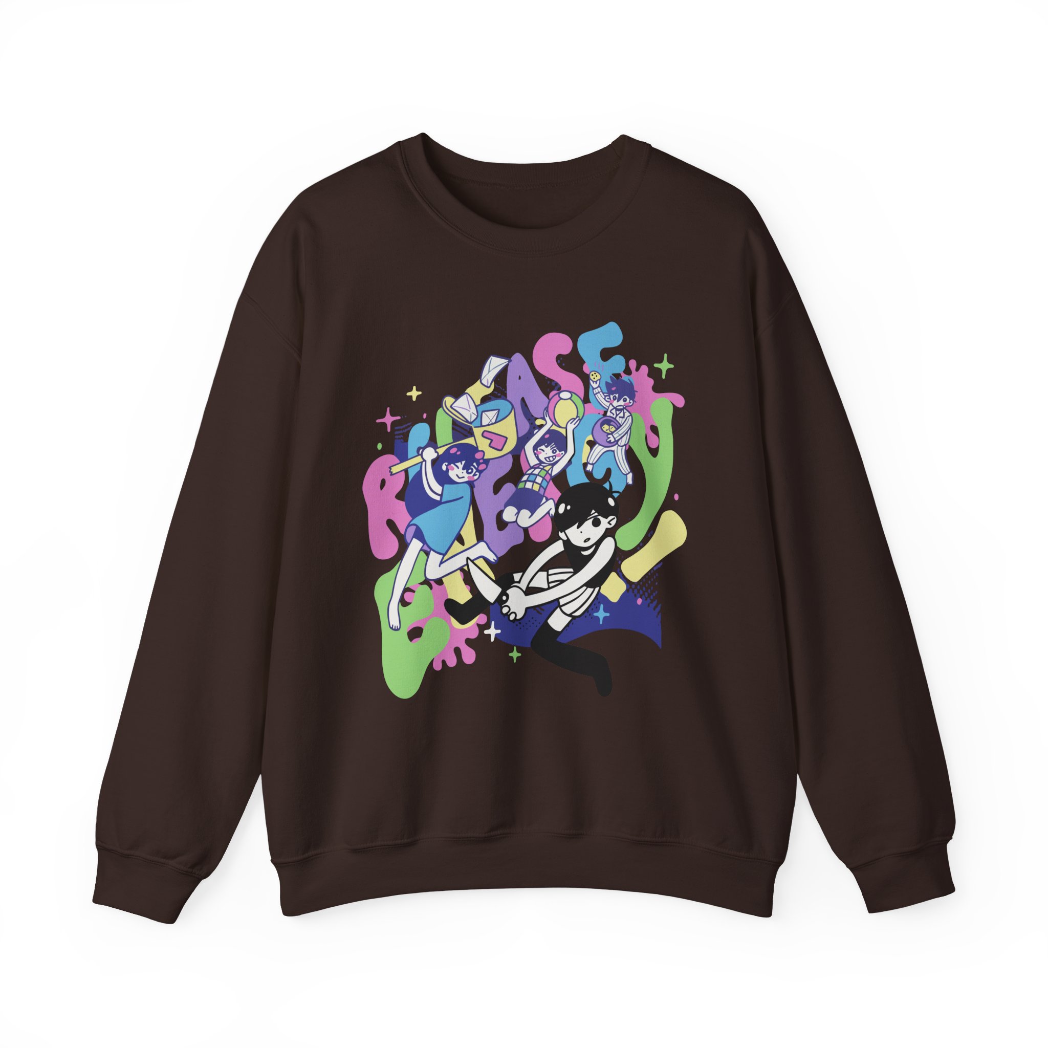 Omori Release Energy Unisex Heavy Blend™ Crewneck Sweatshirt - Image 7