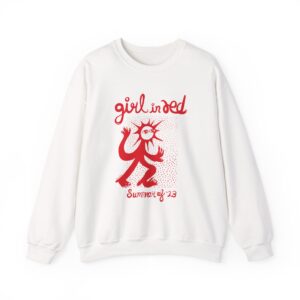 Girl in Red Unisex Heavy Blend™ Crewneck Sweatshirt