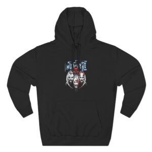 Mudvayne 4 Ghosts Vintage Three-Panel Fleece Hoodie
