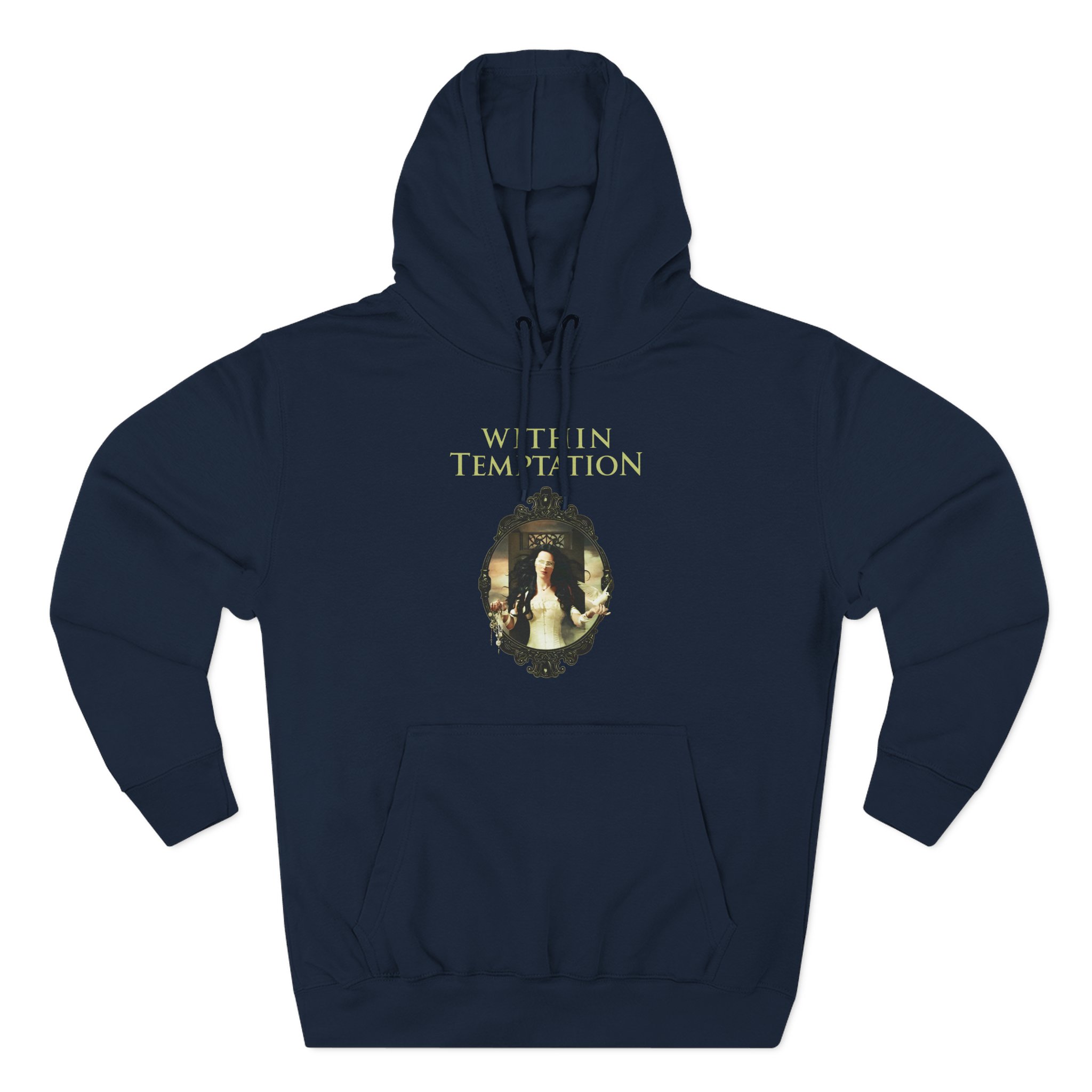 Within Temptation Album Circle Three-Panel Fleece Hoodie - Image 3