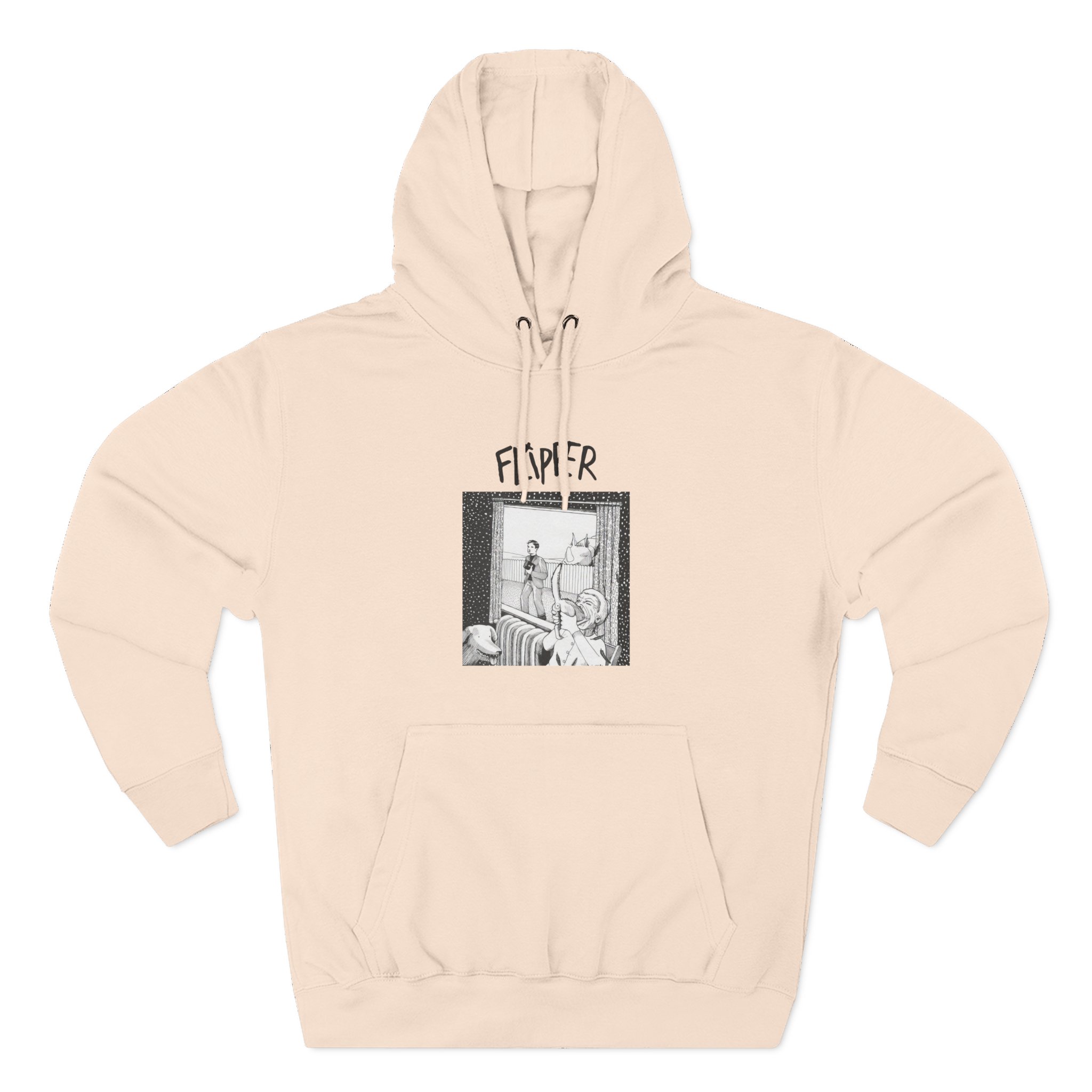 Flipper Three-Panel Fleece Hoodie - Image 5