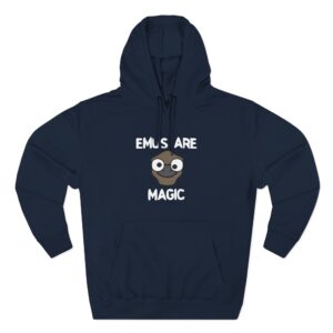 Oversimplified Emus Are Magic Three-panel Fleece Hoodie