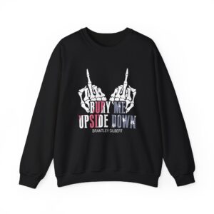 Brantley Gilbert Bury Me Upside Down Unisex Heavy Blend™ Crewneck Sweatshirt