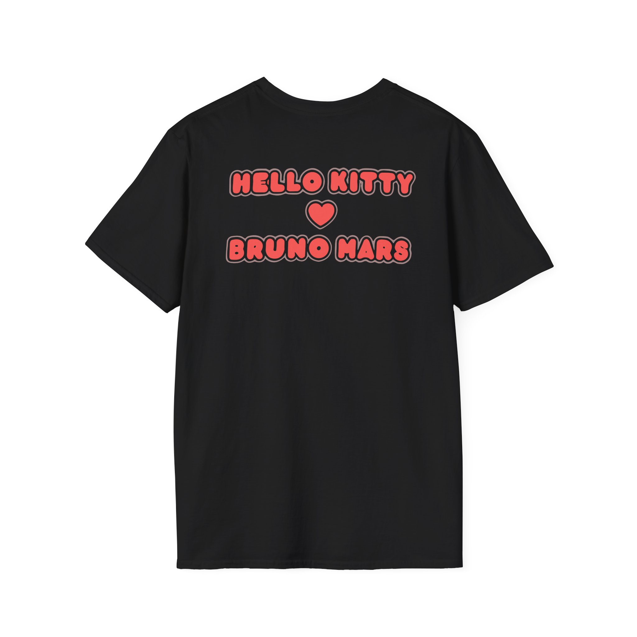 Bruno Mars X Hello Kitty Unisex Softstyle T-Shirt - Image 2