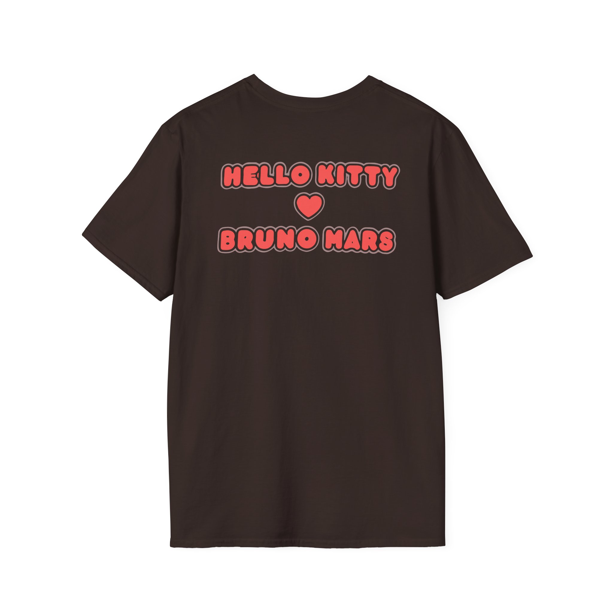 Bruno Mars X Hello Kitty Unisex Softstyle T-Shirt - Image 10