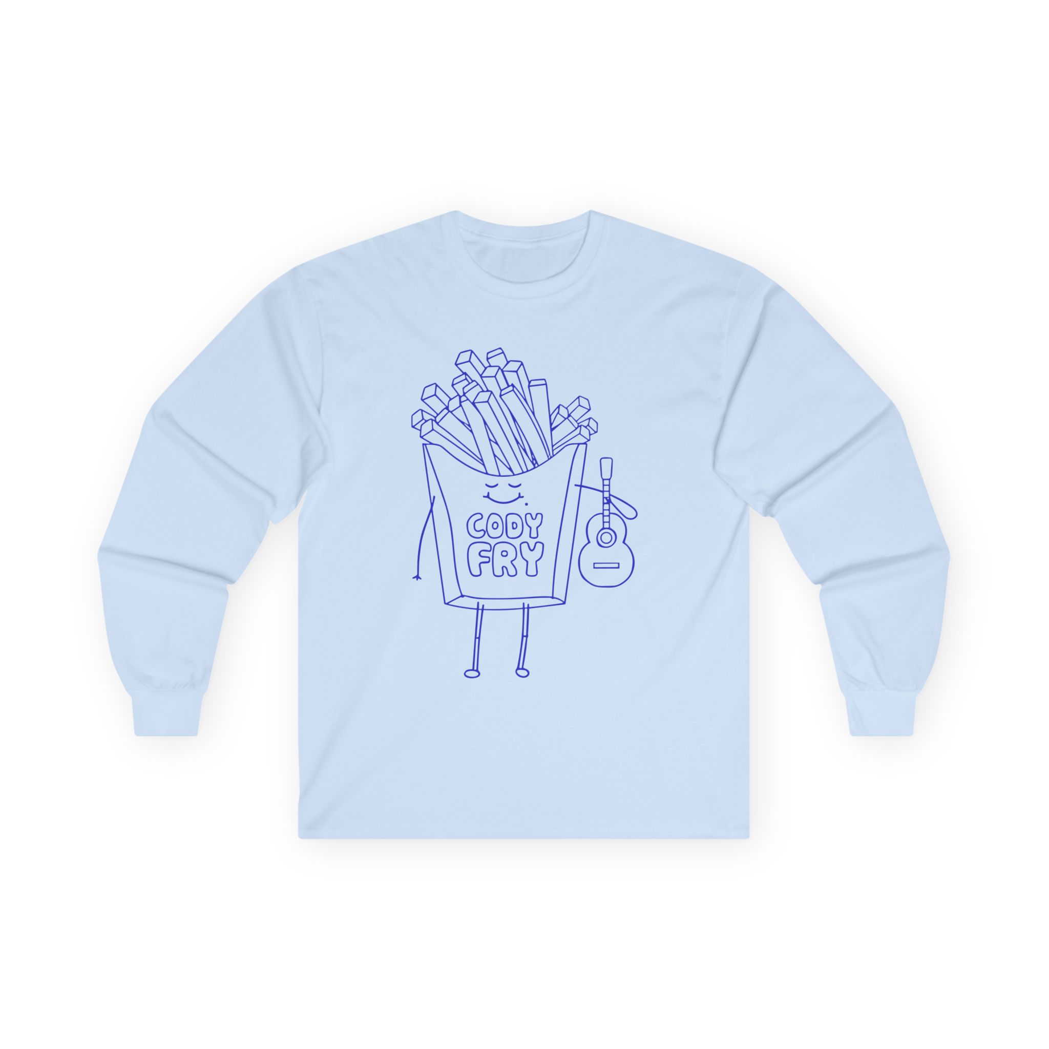 Cody Fry French Fry Unisex Ultra Cotton Long Sleeve Tee - Image 9