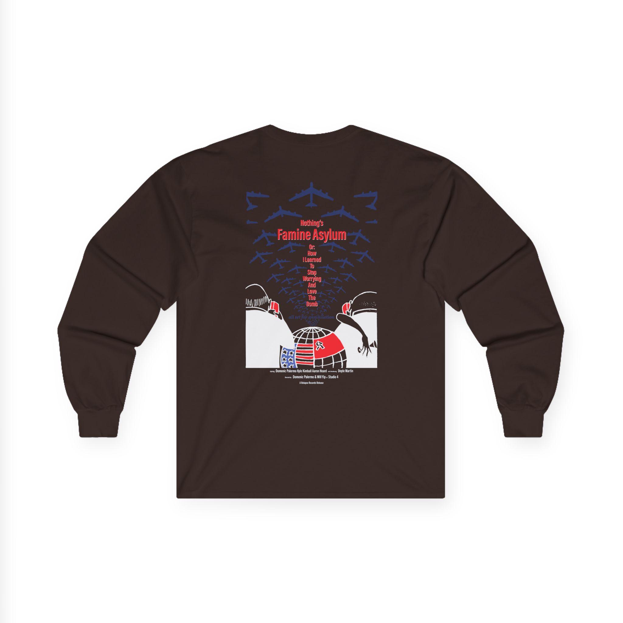 Nothing Famine Asylum Unisex Ultra Cotton Long Sleeve Tee - Image 4