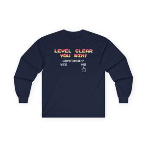 Tom Cardy Level Clear Unisex Ultra Cotton Long Sleeve Tee