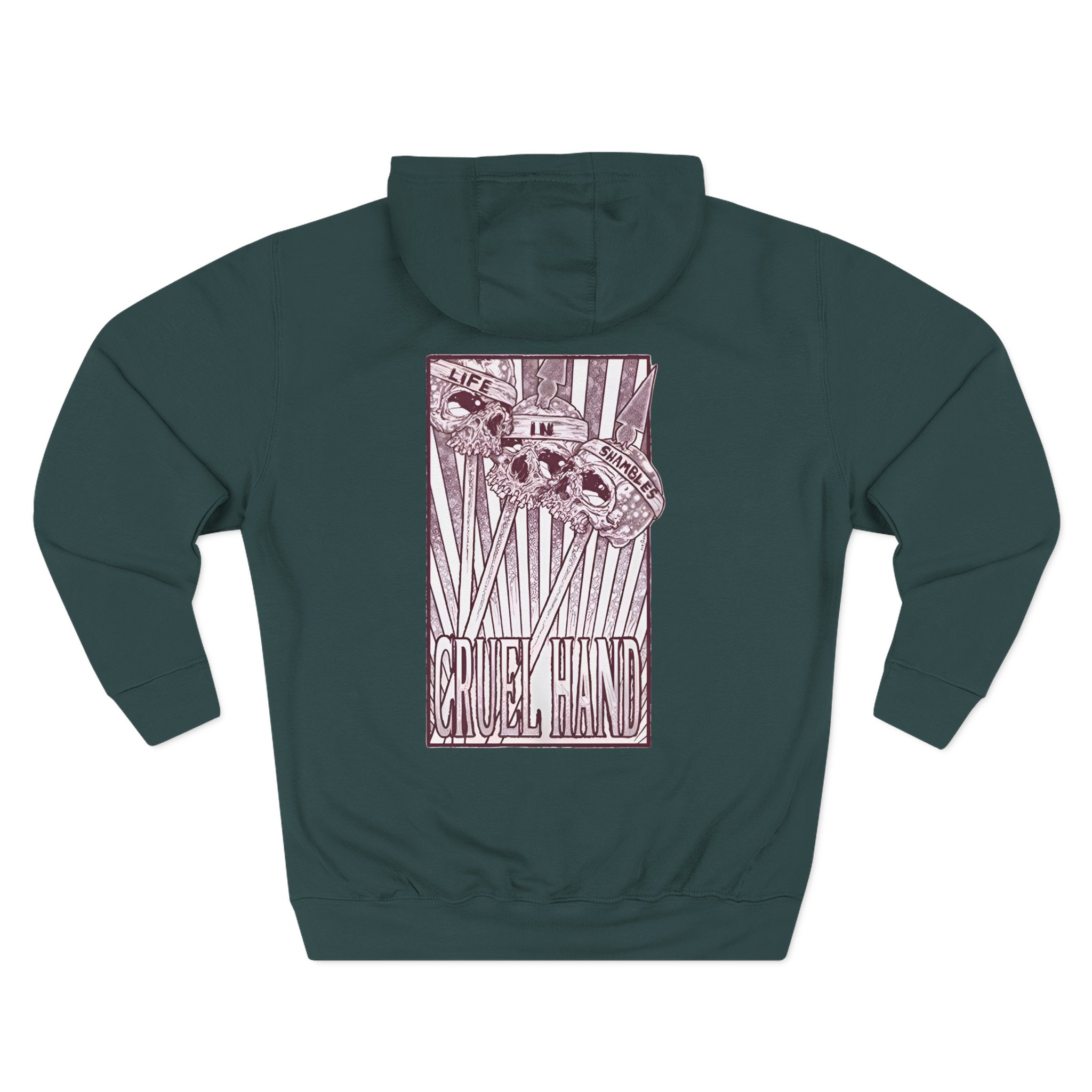 Cruel Hand Shambles Three-Panel Fleece Hoodie - Image 8