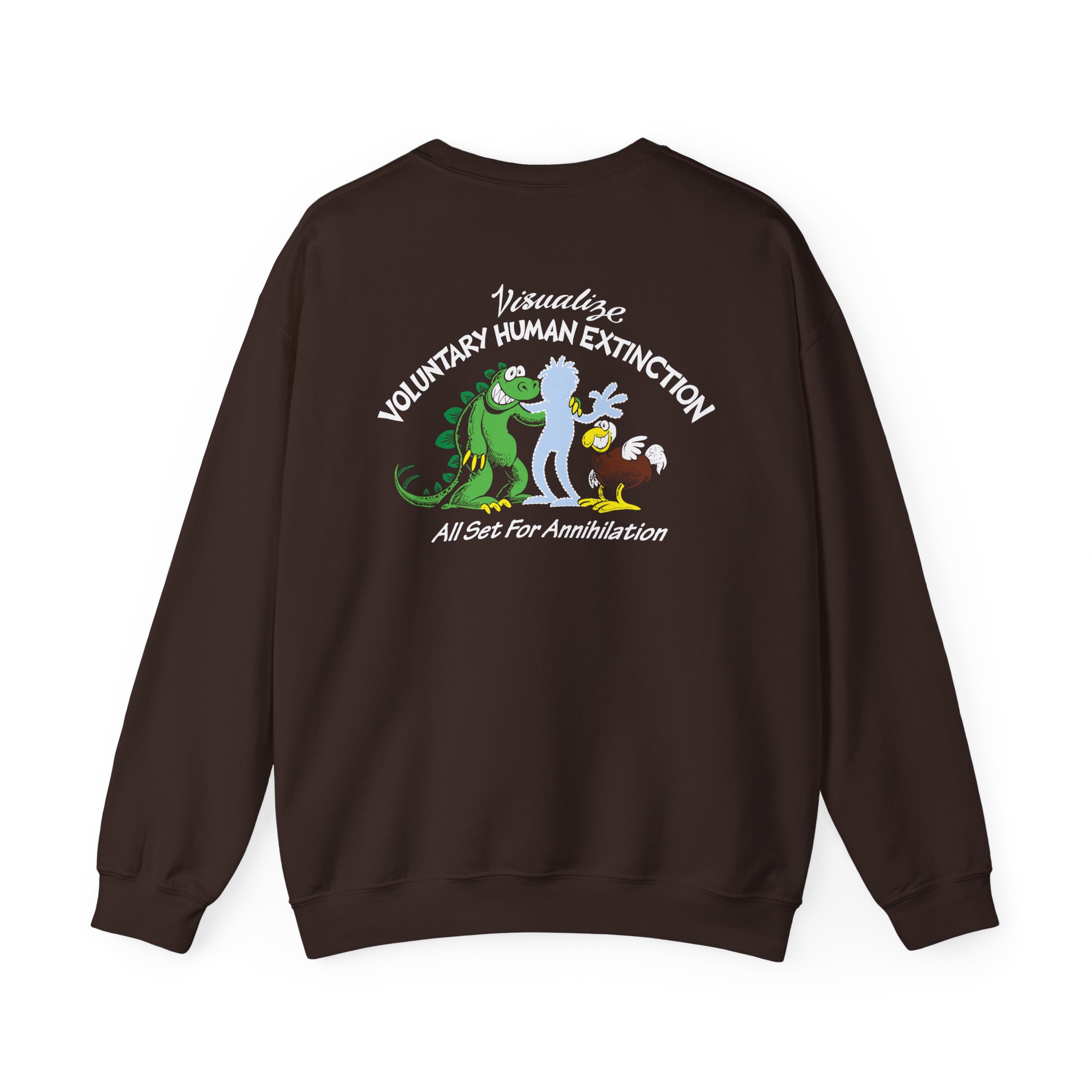 Nothing Visualize Unisex Heavy Blend™ Crewneck Sweatshirt - Image 8