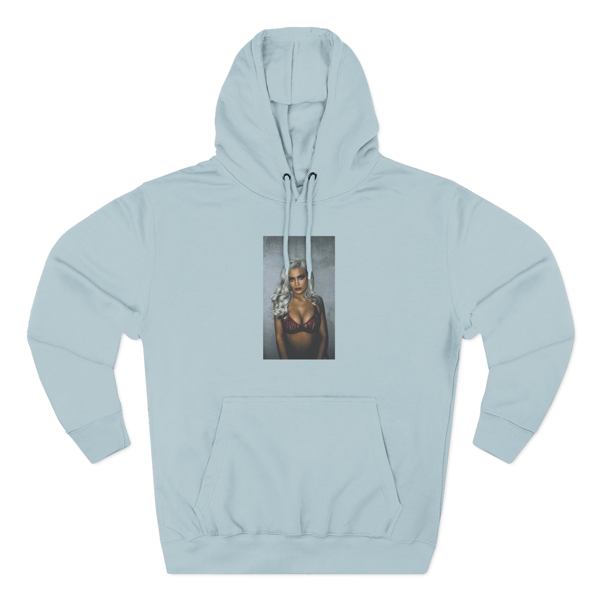 Kylie Jenner Three-Panel Fleece Hoodie - Image 7