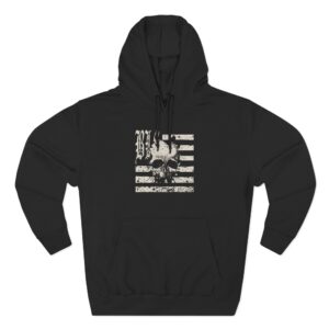 Black Label Society Skully Flag Three-Panel Fleece Hoodie