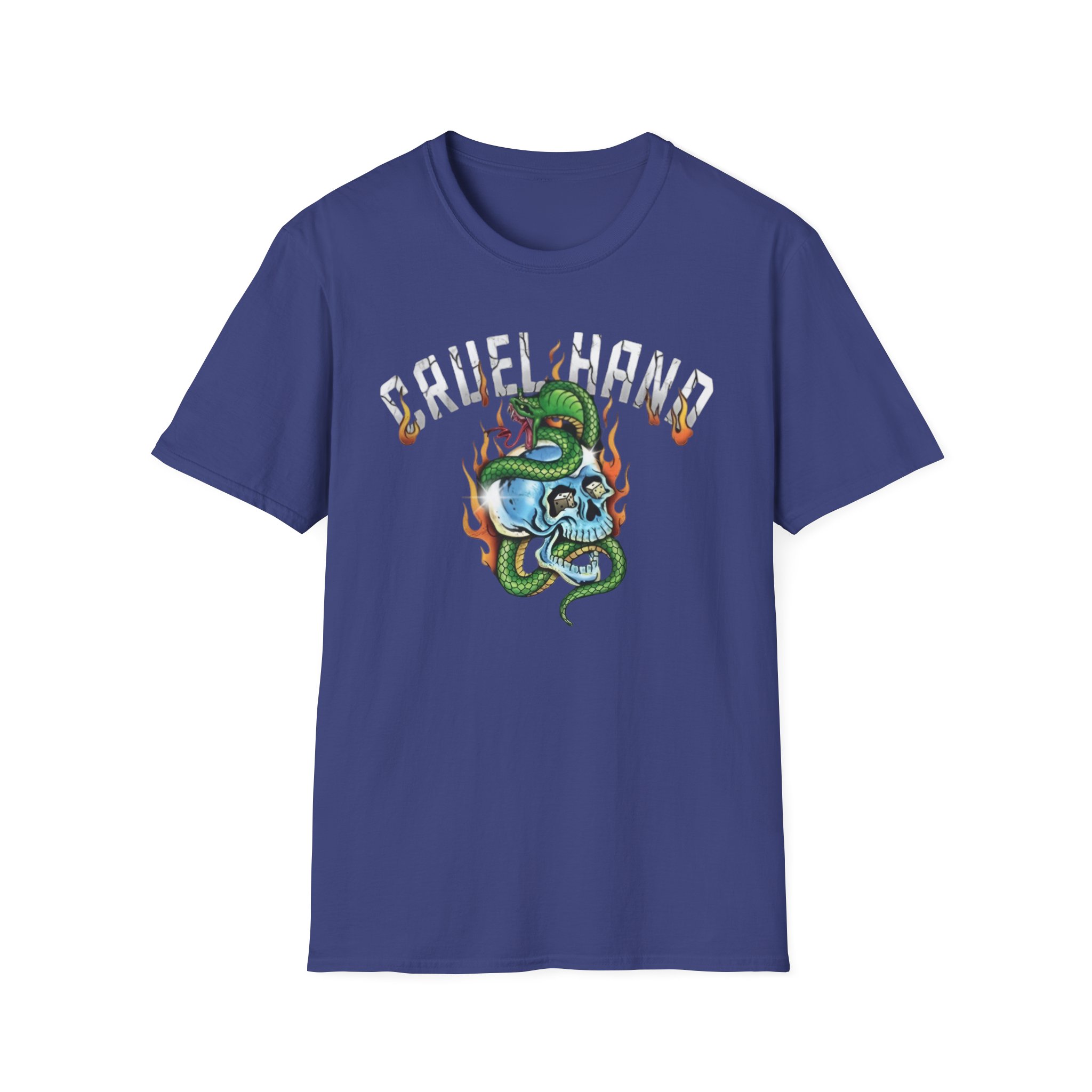 Cruel Hand Cobra Color Unisex Softstyle T-Shirt - Image 9