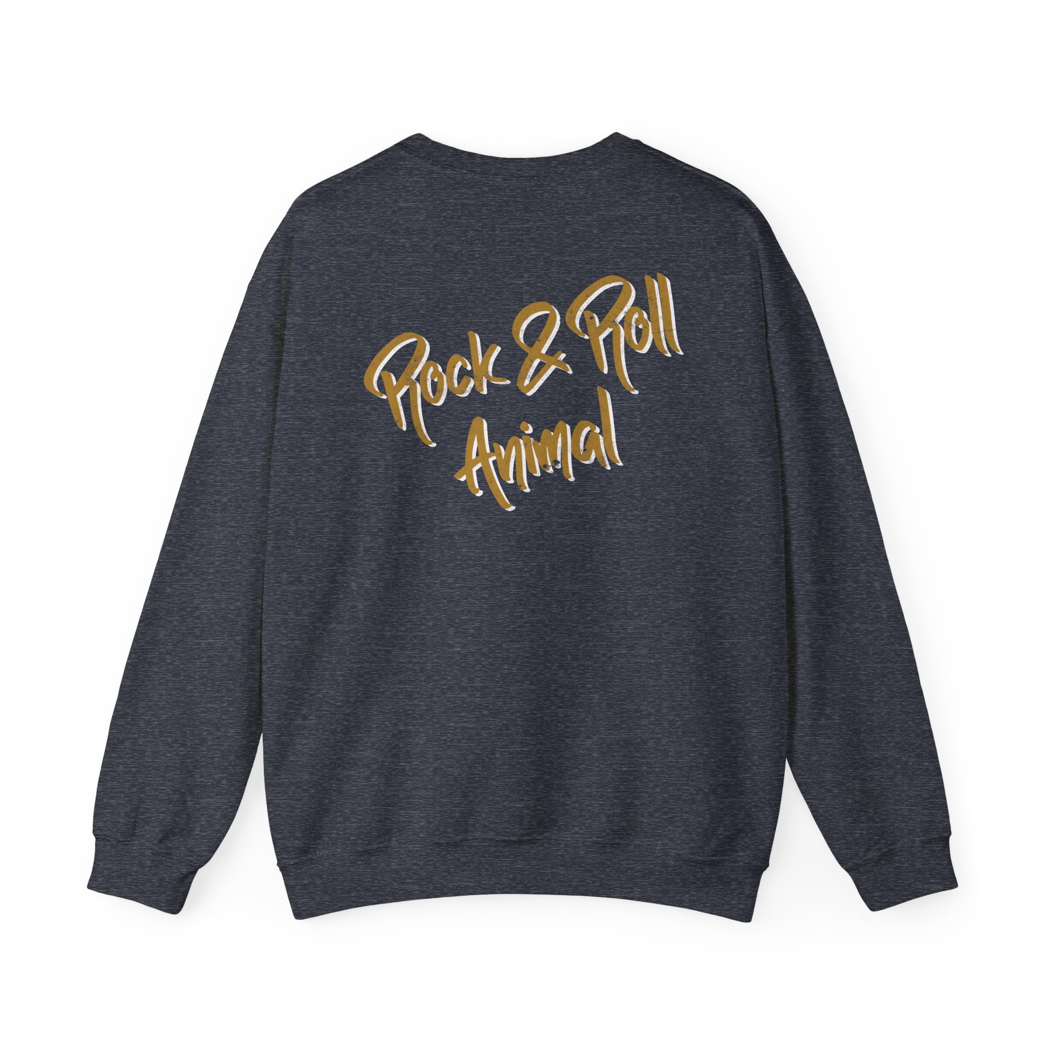 LR Vintage 80’s Rock & Roll Animal Unisex Heavy Blend Crewneck Sweatshirt - Image 10