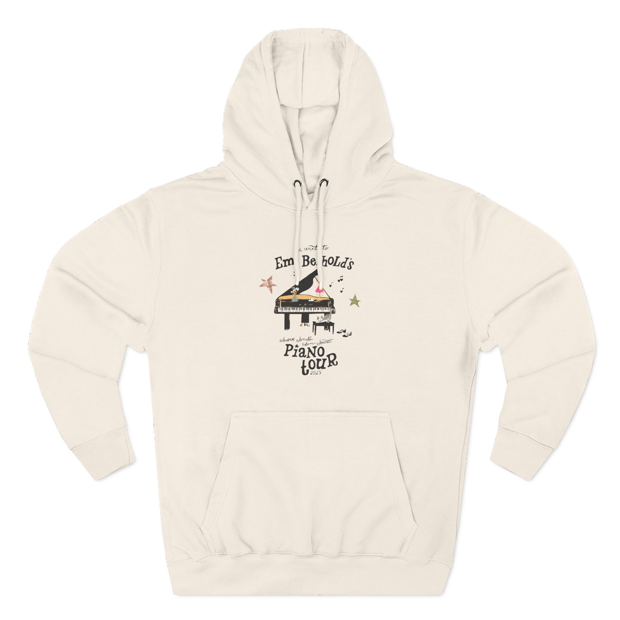 Em Beihold Piano Tour Three-Panel Fleece Hoodie - Image 3