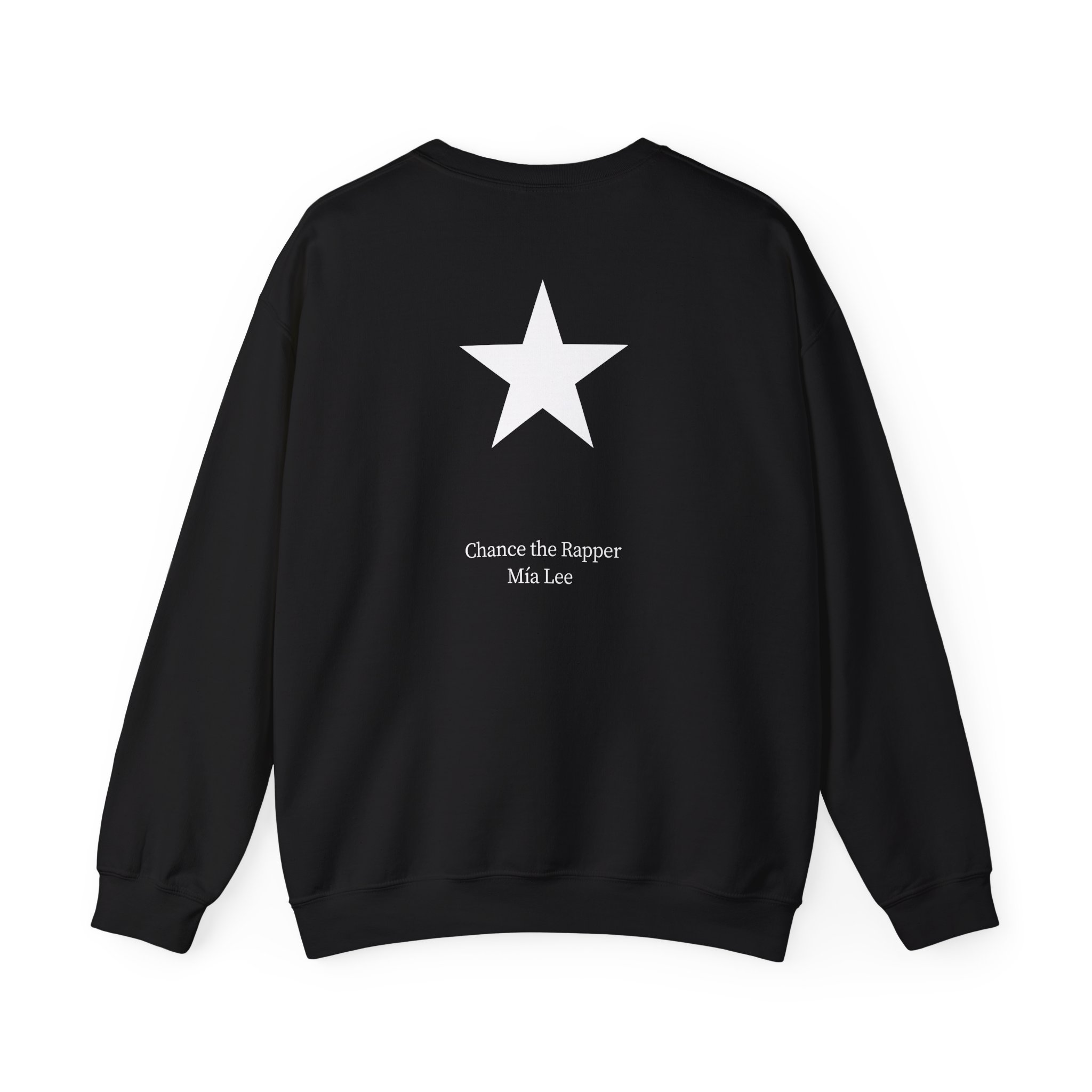 Chance the Rapper Yah Know Faces Unisex Heavy Blend™ Crewneck Sweatshirt - Image 2