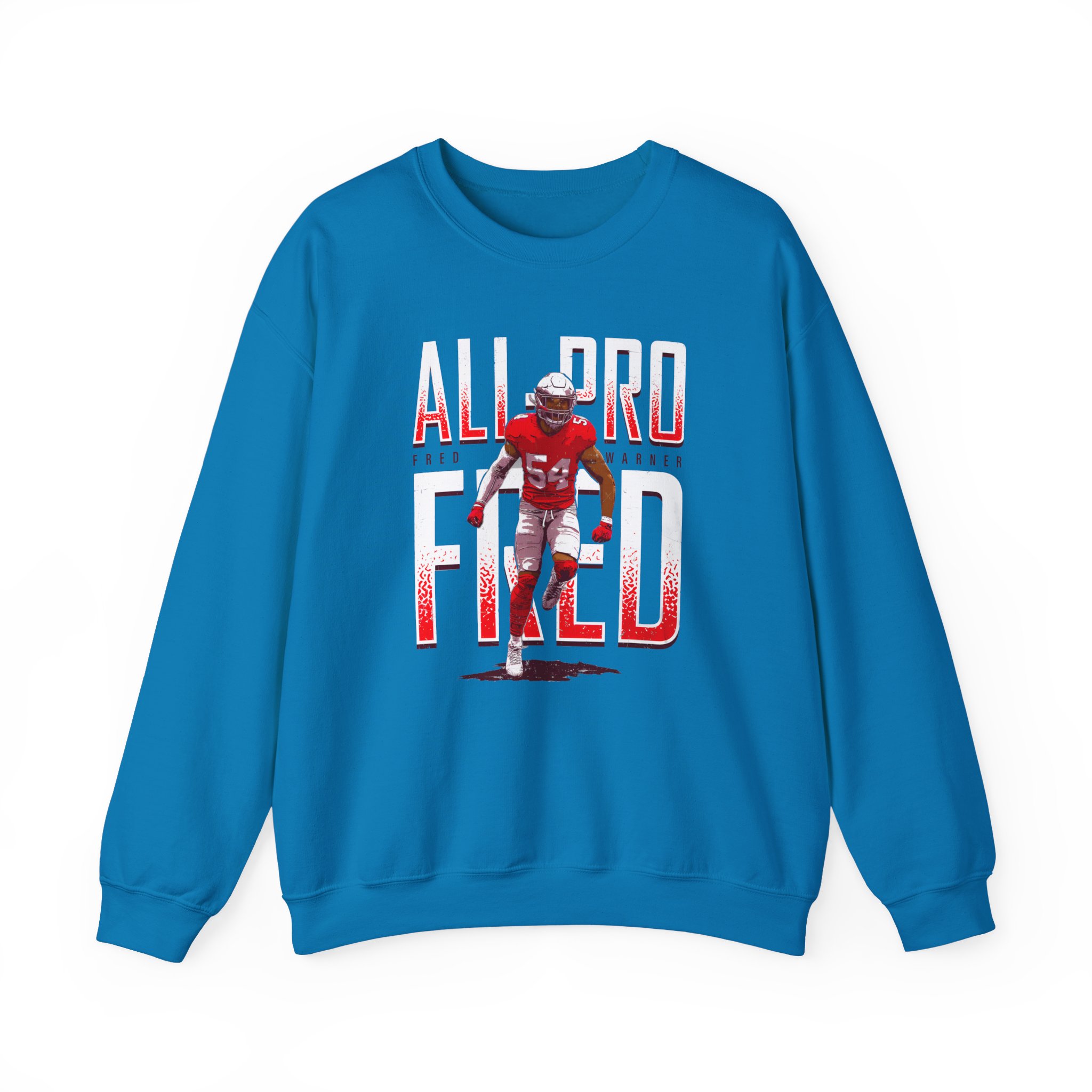 Fred Warner All Pro Fred Unisex Heavy Blend™ Crewneck Sweatshirt - Image 7