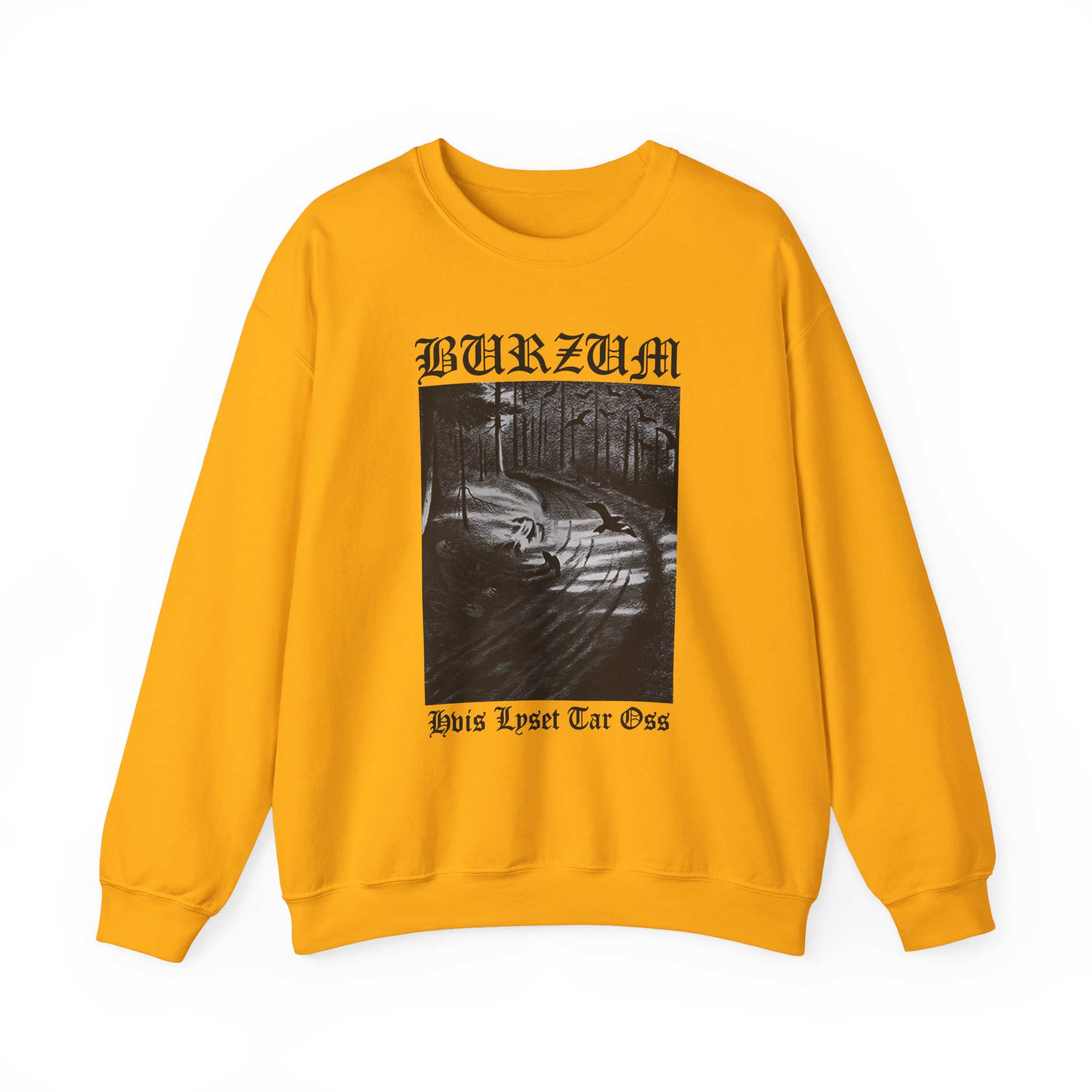 Burzum Hvis Lyset Tar Oss Unisex Heavy Blend™ Crewneck Sweatshirt - Image 11