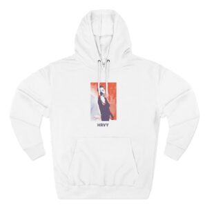 HY Standing Picture Three-Panel Fleece Hoodie