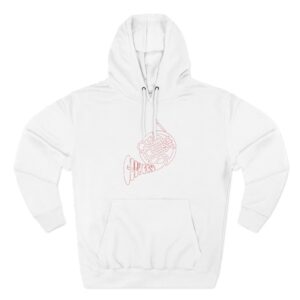 Cody Fry French Horn Three-Panel Fleece Hoodie