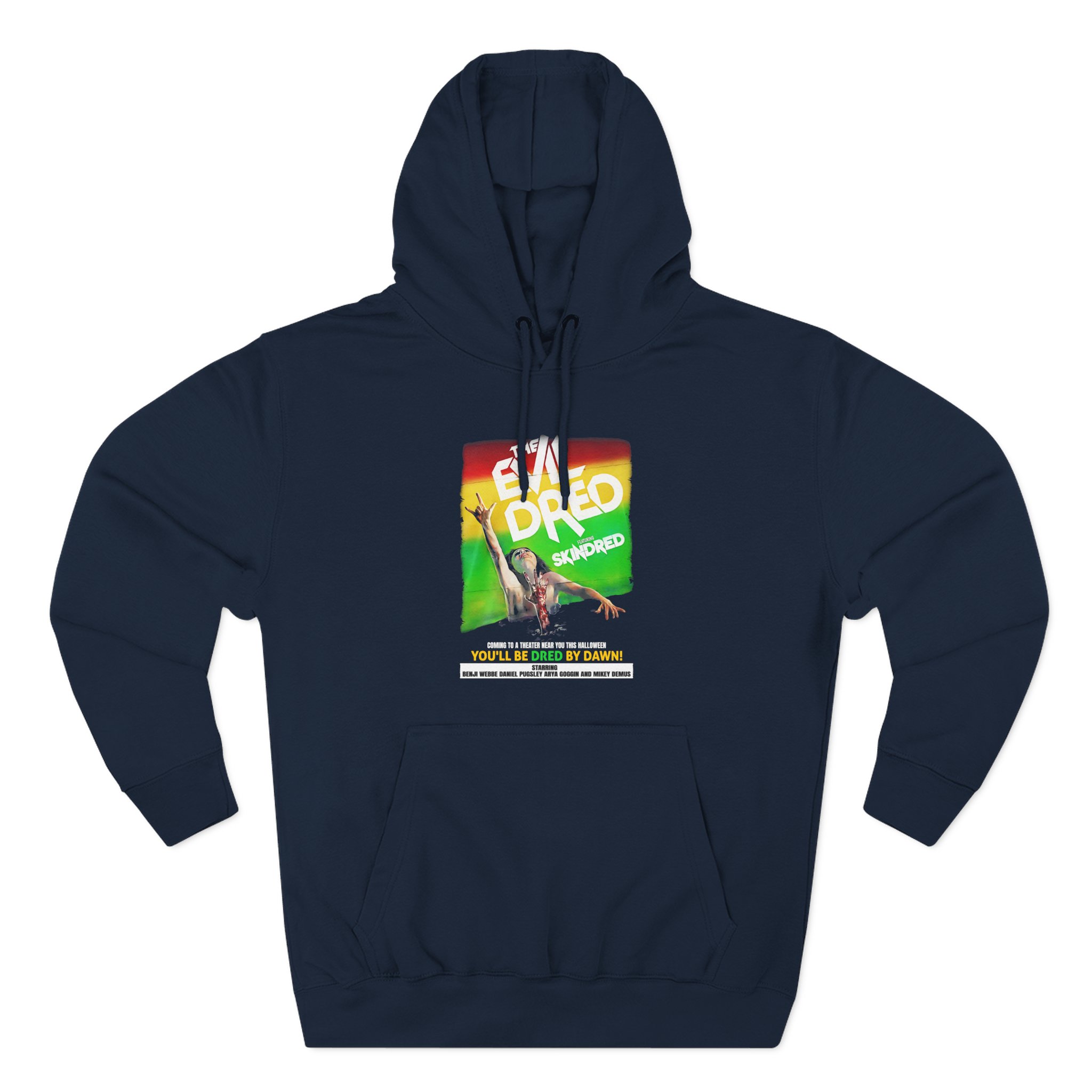 Skindred the Evil Dred Three-Panel Fleece Hoodie - Image 3
