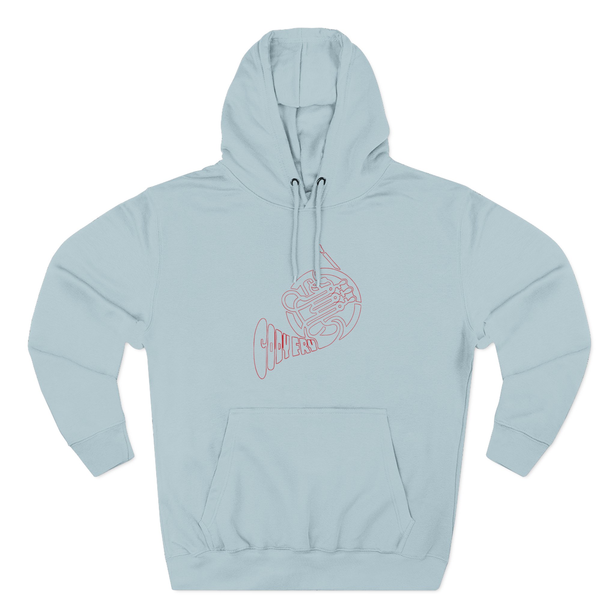 Cody Fry French Horn Three-Panel Fleece Hoodie - Image 13