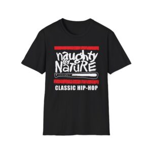 Naughty by Nature Classic Naughty Hip-hop Unisex Softstyle T-Shirt