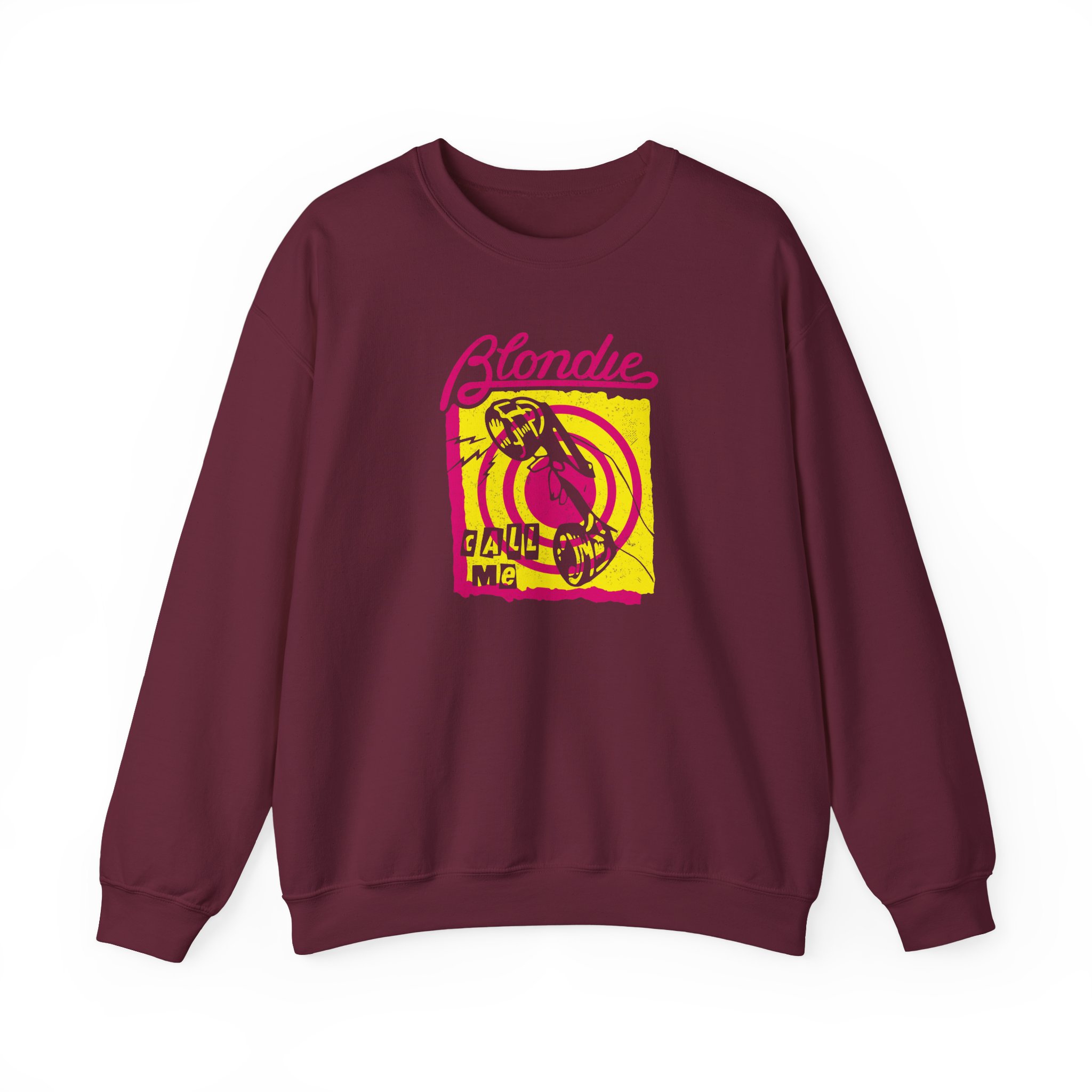 Blondie Call Me Unisex Heavy Blend™ Crewneck Sweatshirt - Image 3