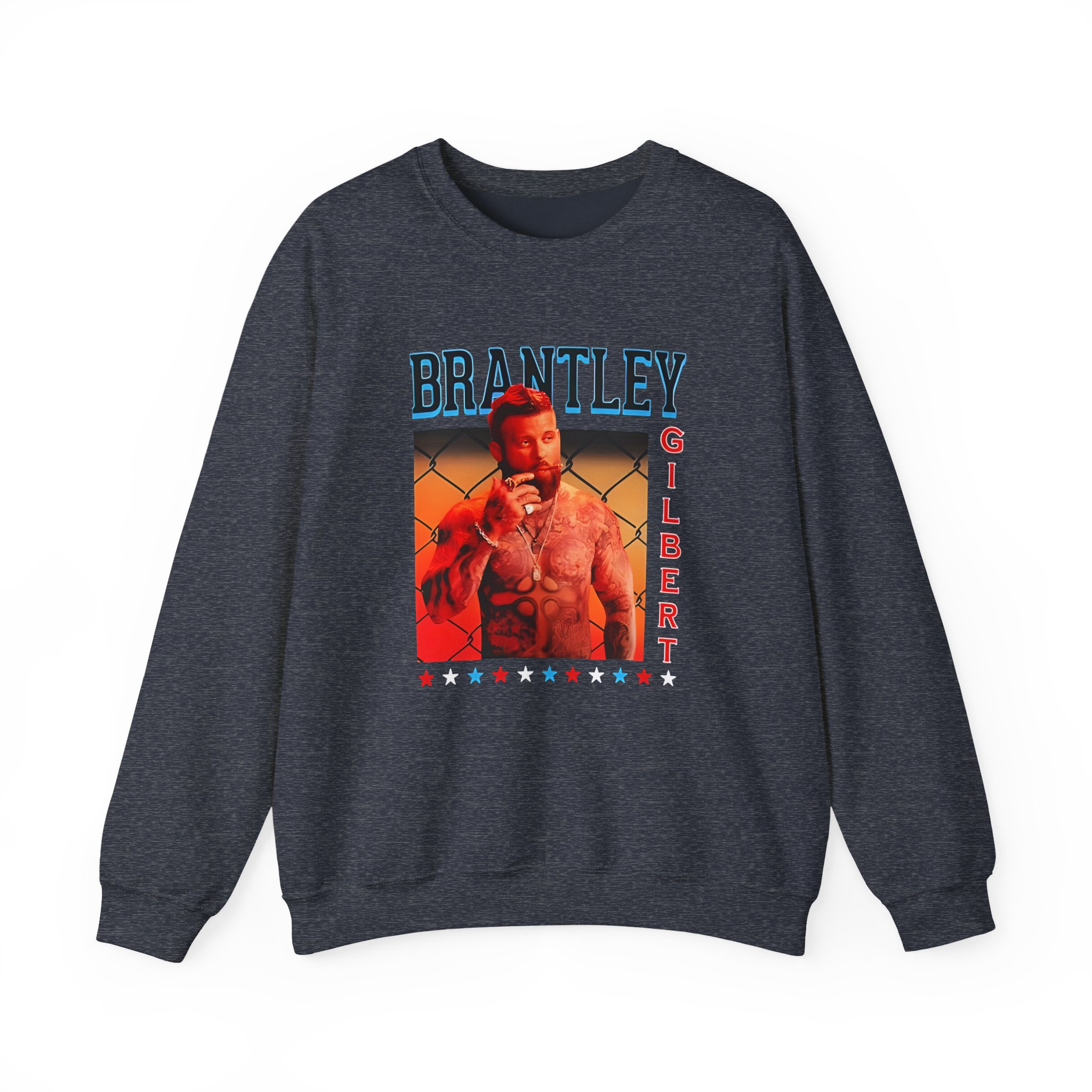 Brantley Gilbert Tattoos Unisex Heavy Blend™ Crewneck Sweatshirt - Image 15