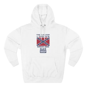 Black Sheep the Flag for Looser Three-Panel Fleece Hoodie