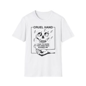 Cruel Hand Gasoline Skull Unisex Softstyle T-Shirt