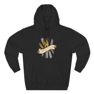Conditions Flame Three-Panel Fleece Hoodie