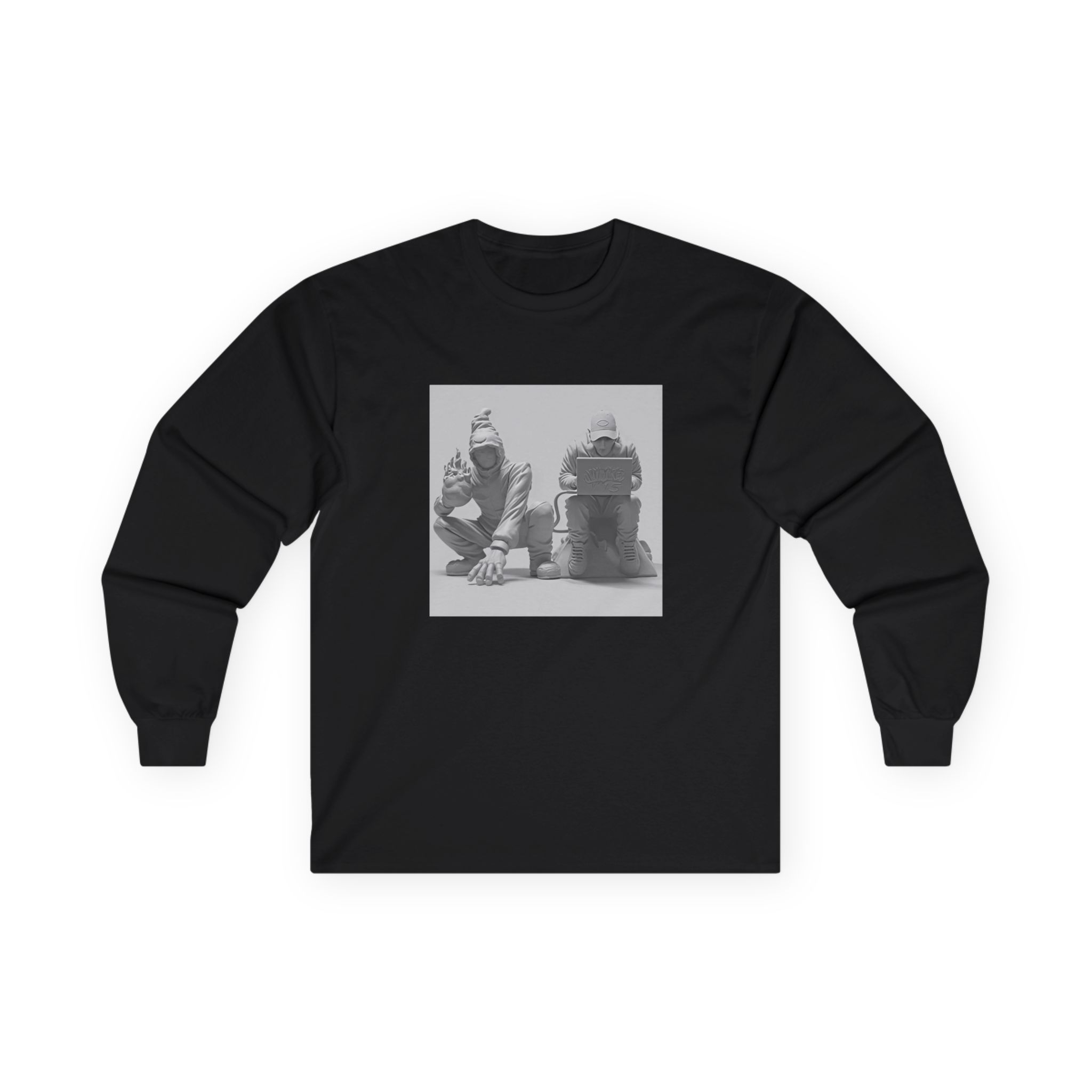 Kenny Beats Denzel Curry Unlocked 15 Album Cover Unisex Ultra Cotton Long Sleeve Tee - Image 3