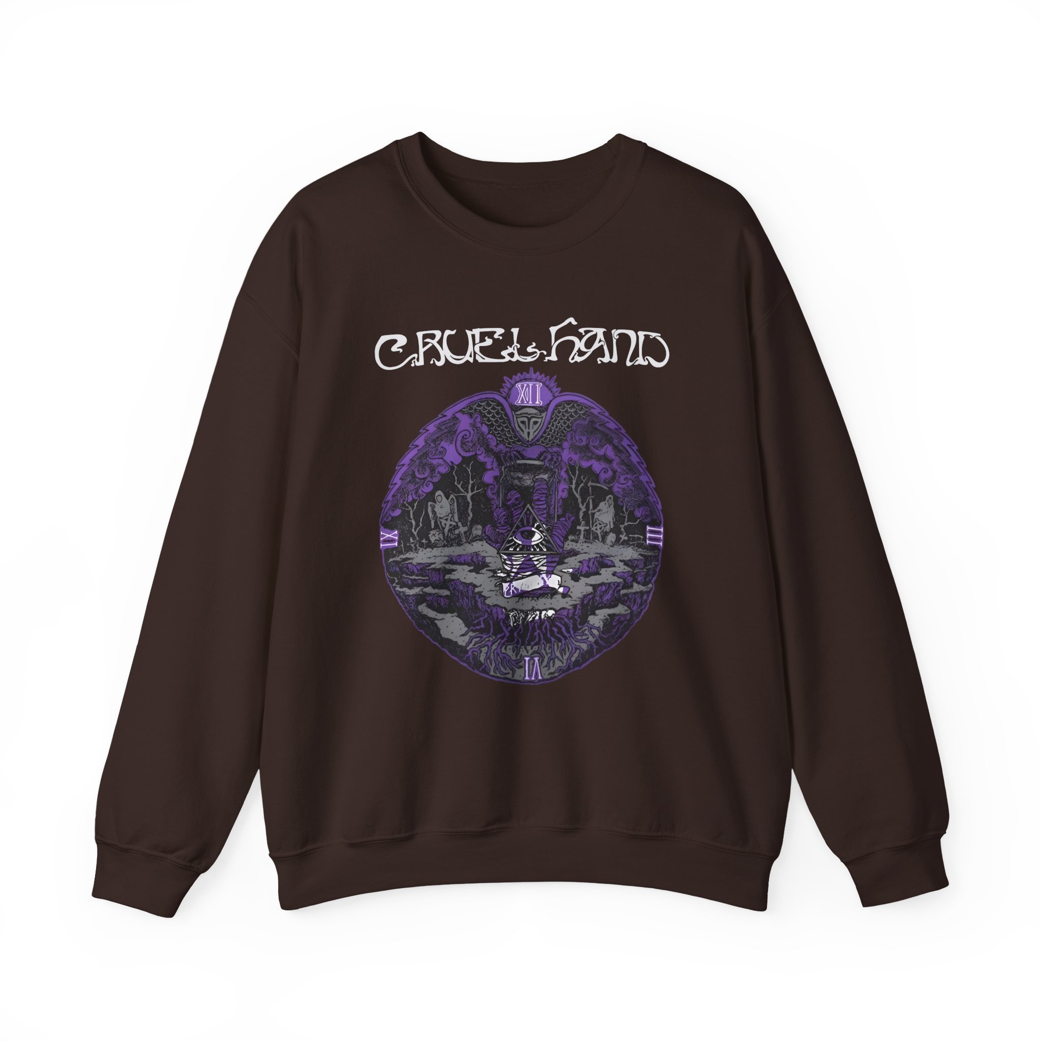 Cruel Hand Prying Eyes Unisex Heavy Blend™ Crewneck Sweatshirt - Image 5