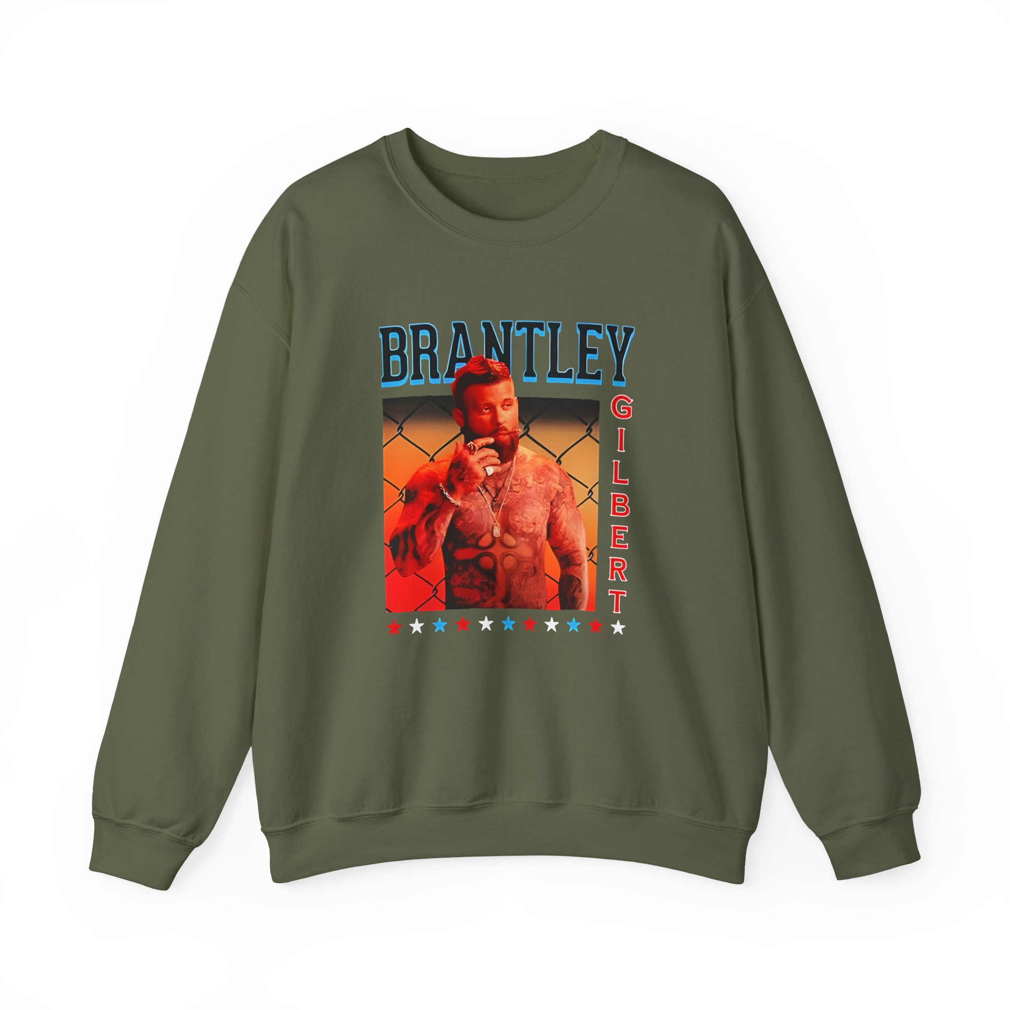 Brantley Gilbert Tattoos Unisex Heavy Blend™ Crewneck Sweatshirt - Image 9