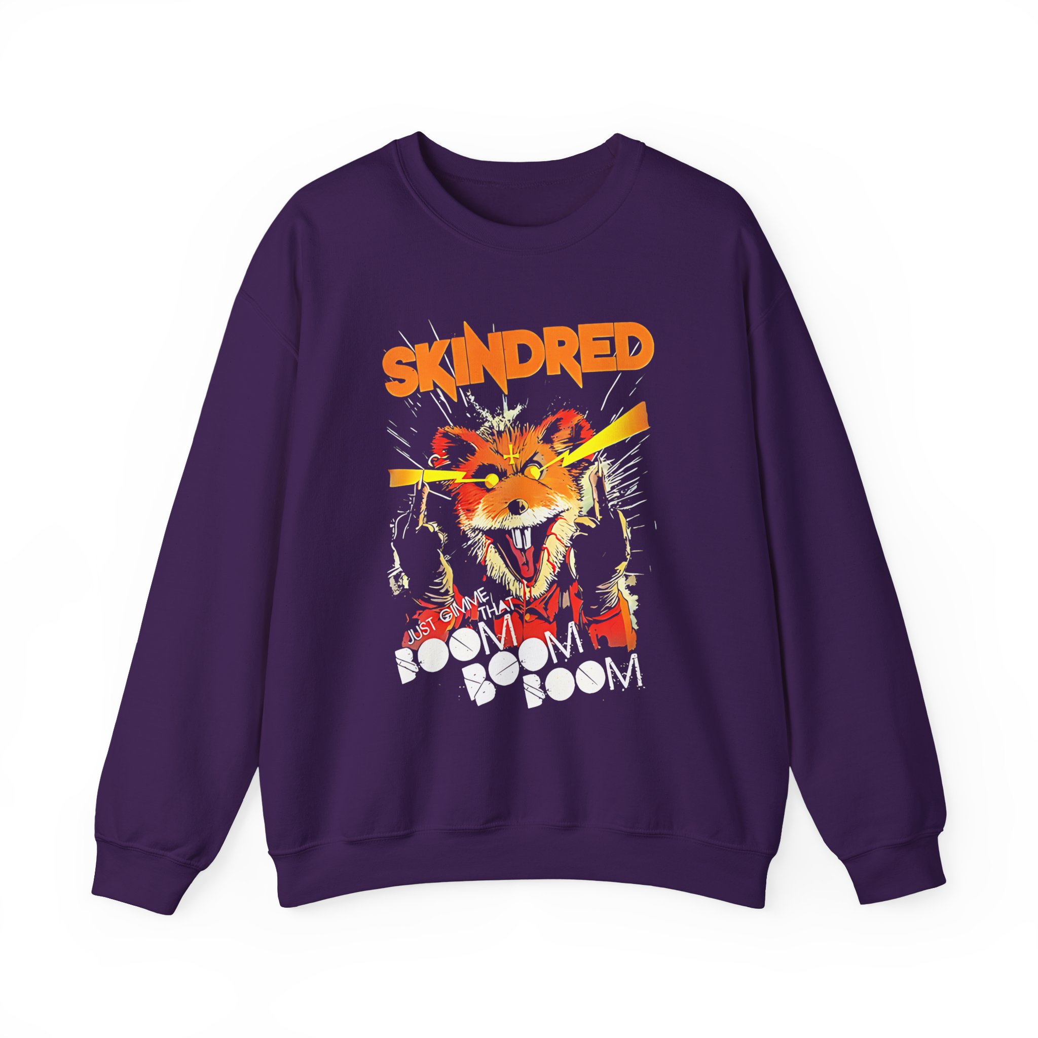 Skindred Boom Boom Boom Unisex Heavy Blend™ Crewneck Sweatshirt - Image 7